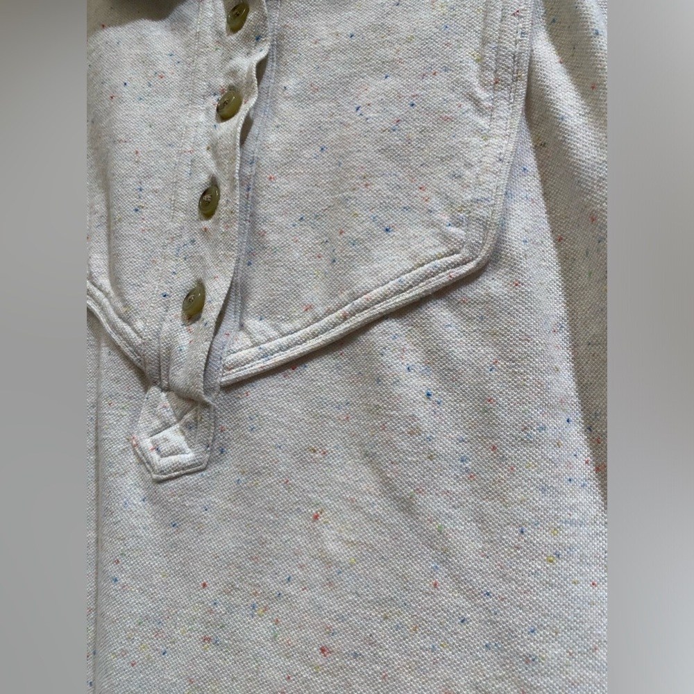 MBMJ Vintage Cream Knit Collared Shirt - Picture 4 of 10